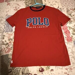 Polo by Ralph Lauren Red Graphic Tee